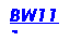Text Box: BW111
 
