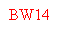 Text Box: BW14