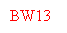 Text Box: BW13