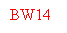 Text Box: BW14