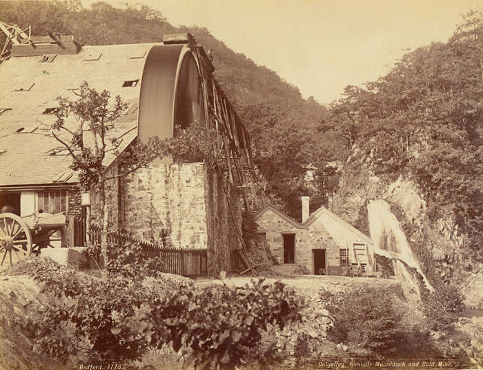 Mawddach Falls and Gwyn Gold Mine, Merionethshire