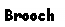 Text Box: Brooch